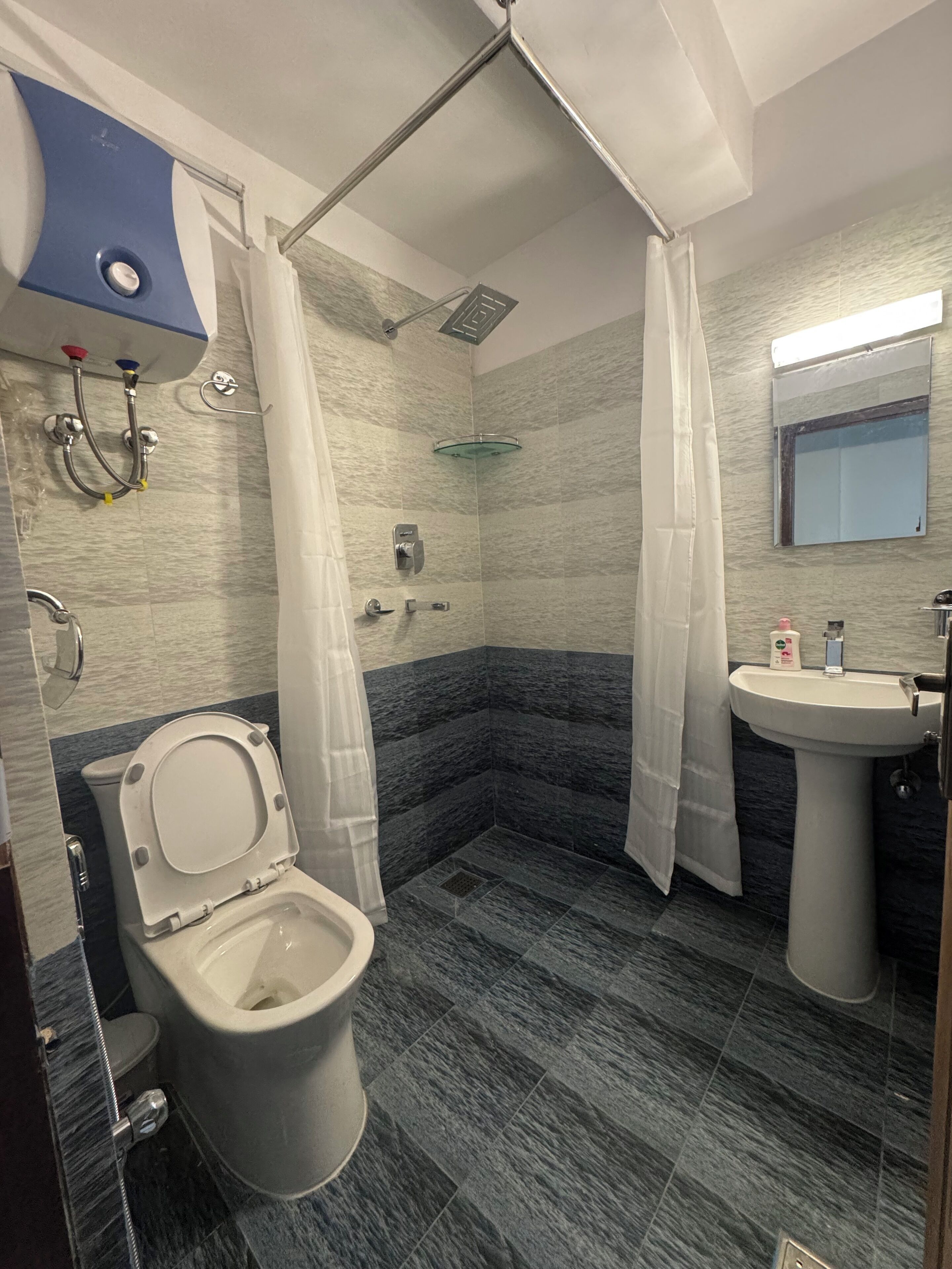 Handdoeken, zeep, toiletpapier