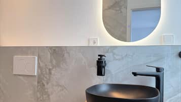 Towels, soap, toilet paper