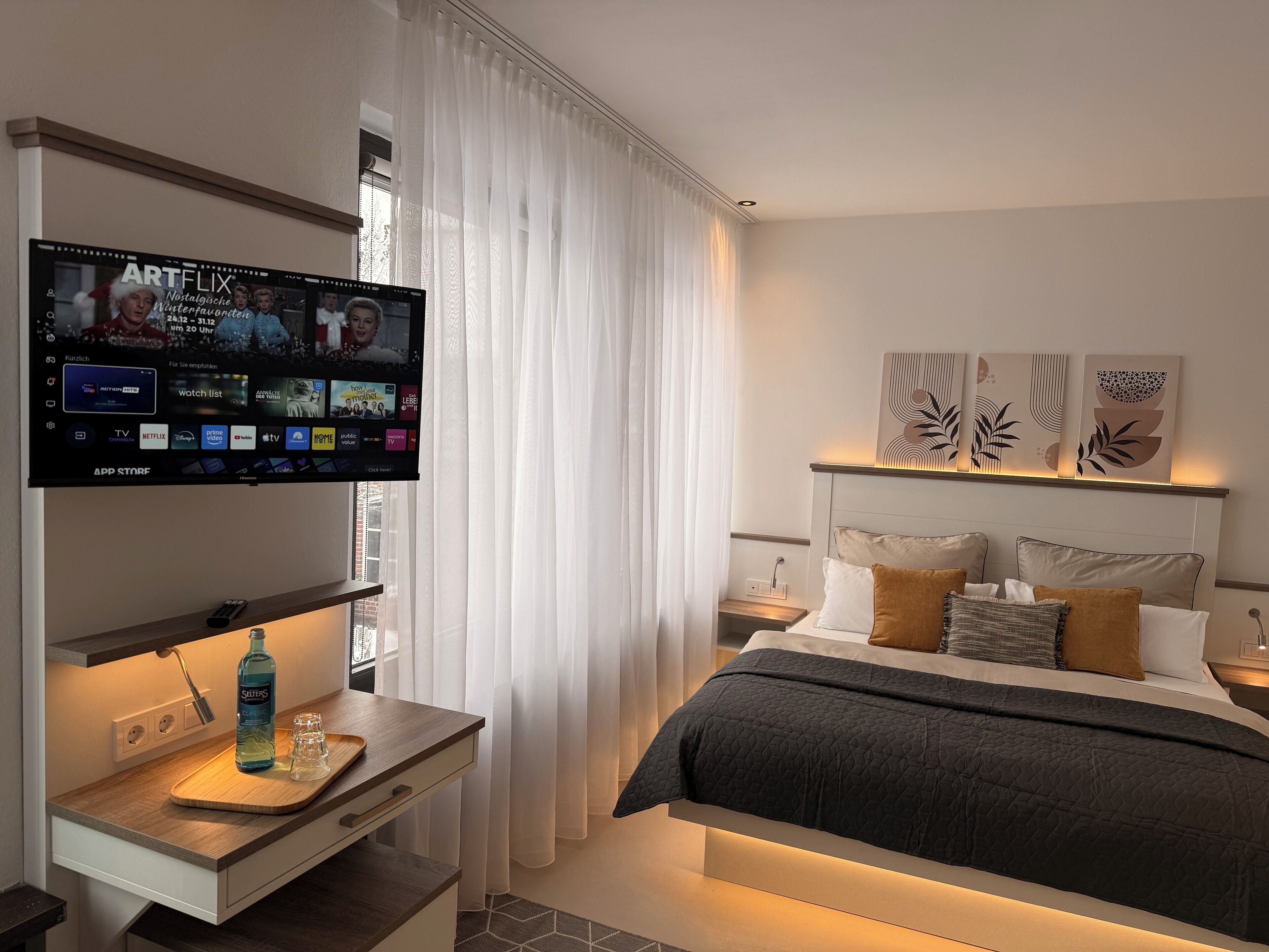 1 bedroom, WiFi, bed sheets