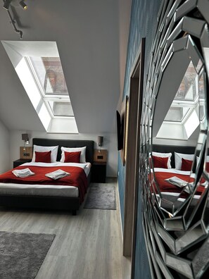 Standard Apartment, 1 Bedroom, Non Smoking, Kitchen | In-room safe, laptop workspace, blackout drapes, soundproofing - B40 Green ApartRooms (Budapest)