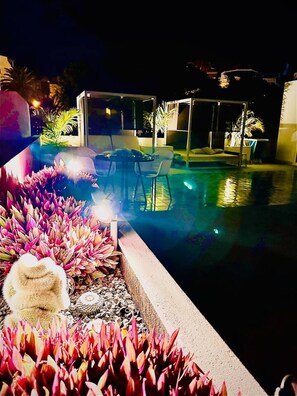 Pool - AMBER Apartments `PINK` Studio in the city center (Morro Jable)