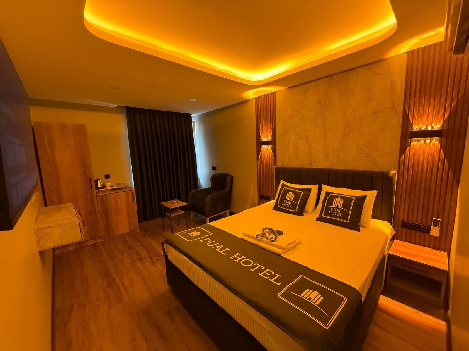 Standard Double Room, City View | Frette Italian sheets, premium bedding, down comforters