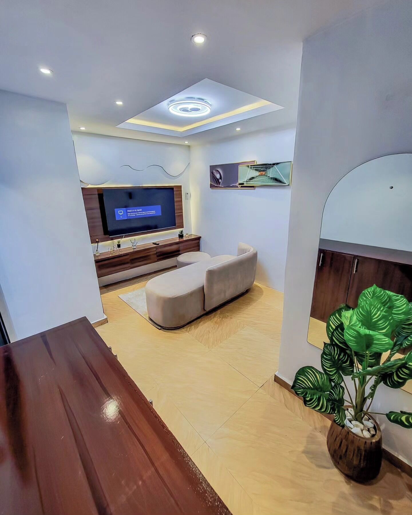 Family Apartment, Balcony, City View | Ruang tamu