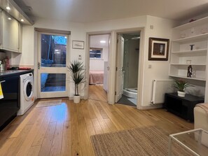 Comfort-Apartment, Terrasse, Stadtblick | Blick auf die Stadt