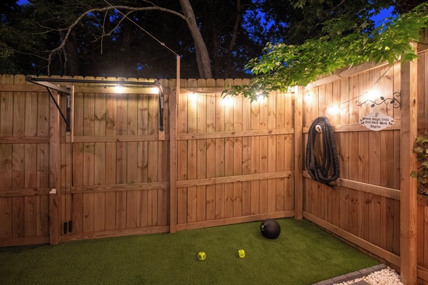 Overnattingsstedets uteområder