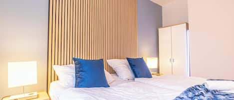 Apartamento básico | Ferros/tábuas de passar roupa, Wi-Fi de cortesia