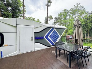 奢华双人房, 露台, 山景 | 露台