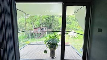 ห้องลักซ์ชัวรี่ดับเบิล, ลานระเบียง, วิวภูเขา | ลานระเบียง/นอกชาน