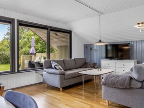 TV, fireplace - "Emiljan" -  from the sea by Interhome (Hals)