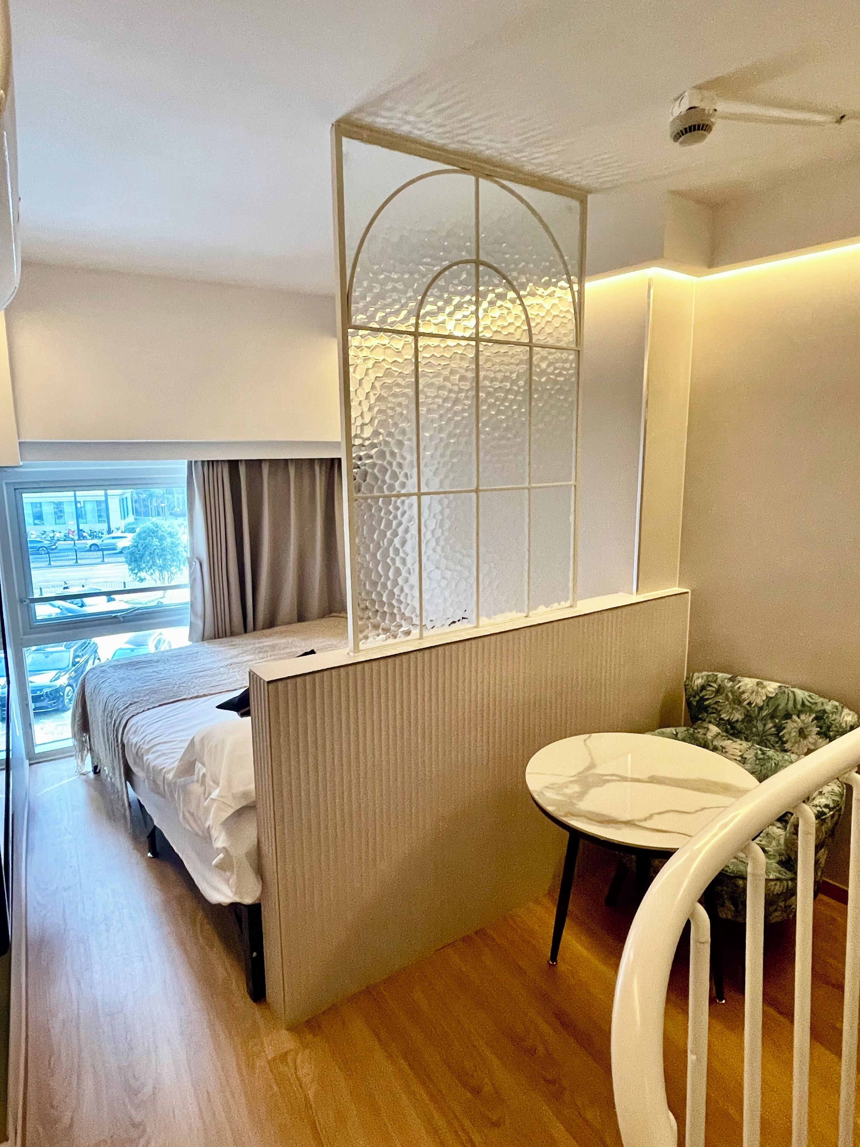 Blackout curtains, iron/ironing board, free WiFi, bed sheets