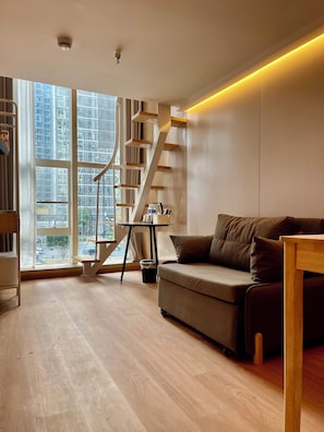 Superior Loft | Langsir/tirai gelap terus, seterika/papan seterika, Wi-fi percuma 