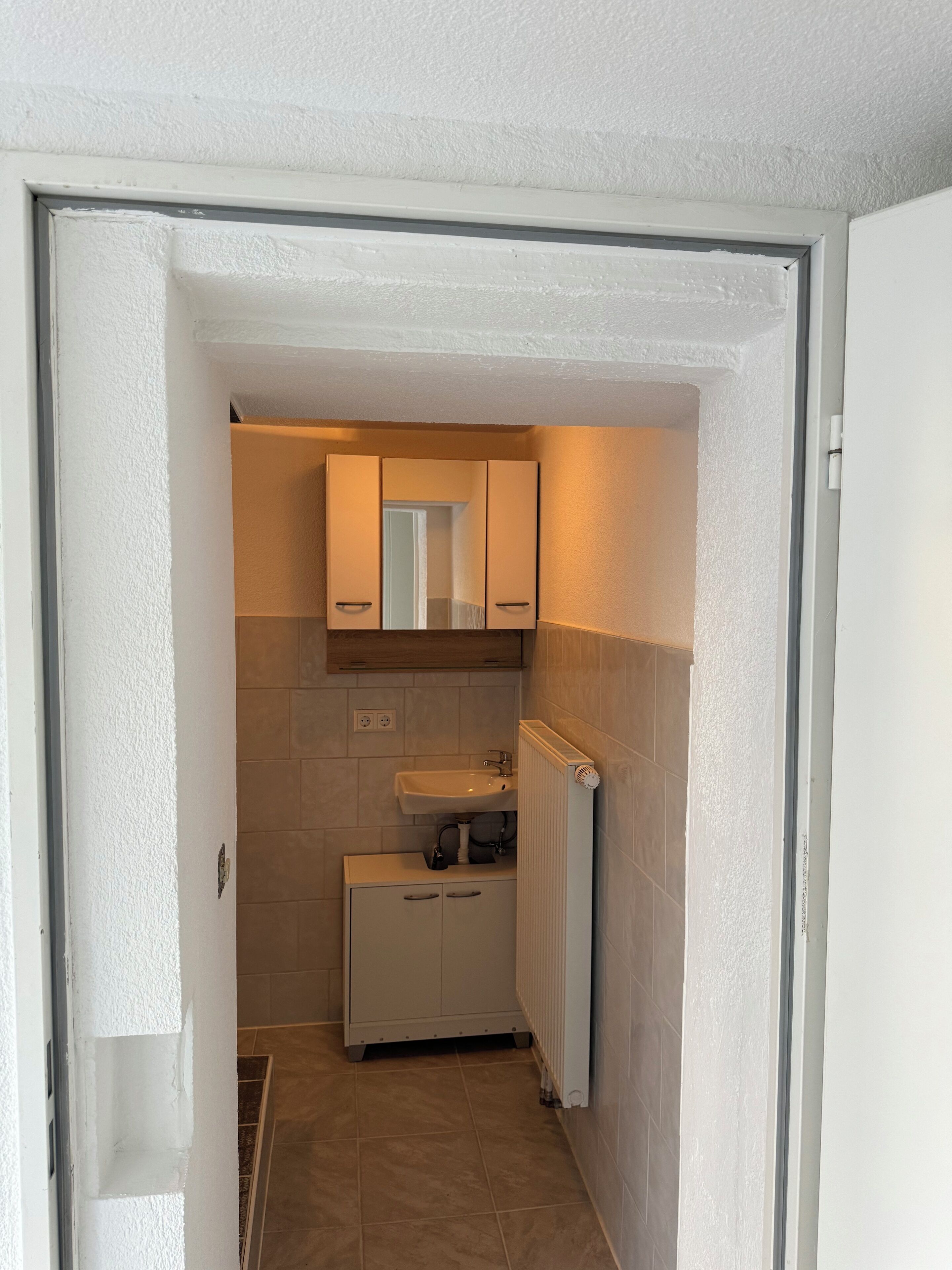 Dusj, håndklær, såpe og sjampo