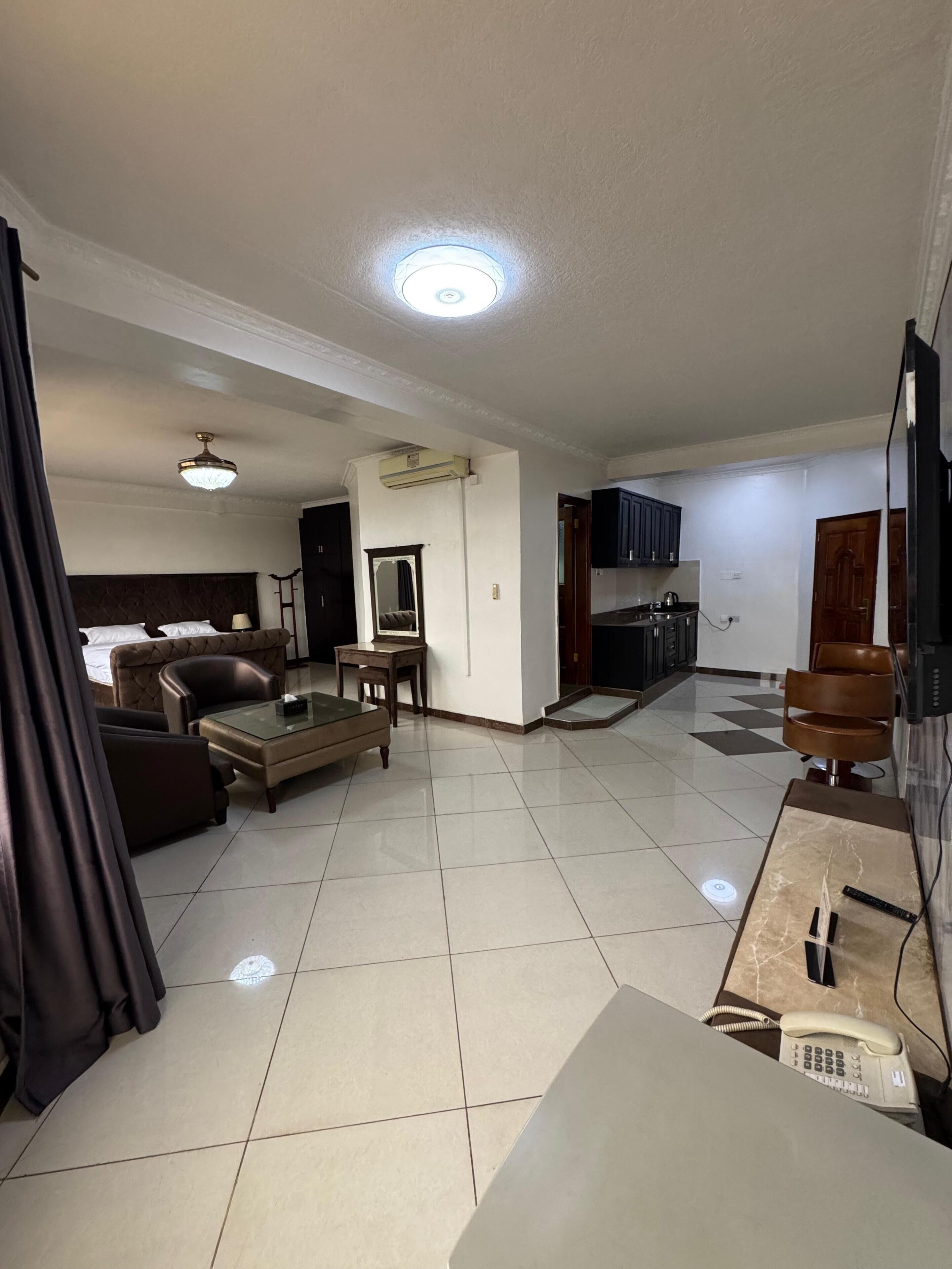 Apartamento | Escritorio y espacio para trabajar con un portátil