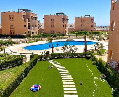 2-bedroom apartment in delightful South Sinai Governorate with AC