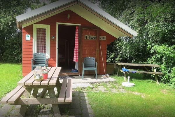 Camping Sudersé - Log cabin for 4 people - front