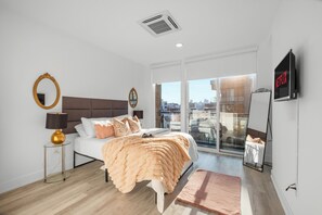 1 bedroom, free WiFi, bed sheets - Premium 1BR - Workstation + Pool + Balcony (Philadelphia)