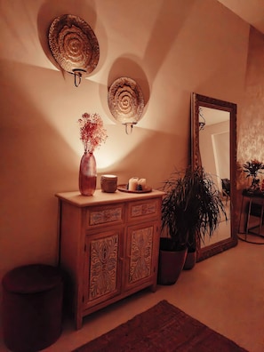 Apartment, 1 Schlafzimmer, barrierefrei, Terrasse | Wohnzimmer