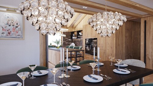 Ferienwohnung 'Wef 2026 Vip Penthouse' mit Bergblick, Balkon und WLAN