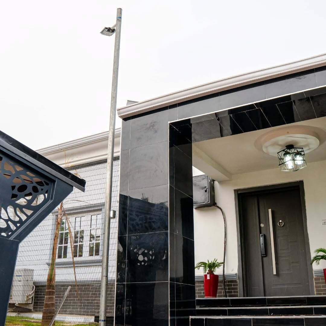 Voorkant van accommodatie