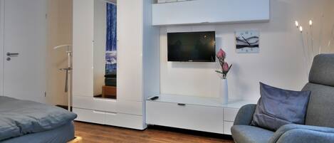 1 室のベッドルーム、アイロン / アイロン台、WiFi、ベッドシーツ