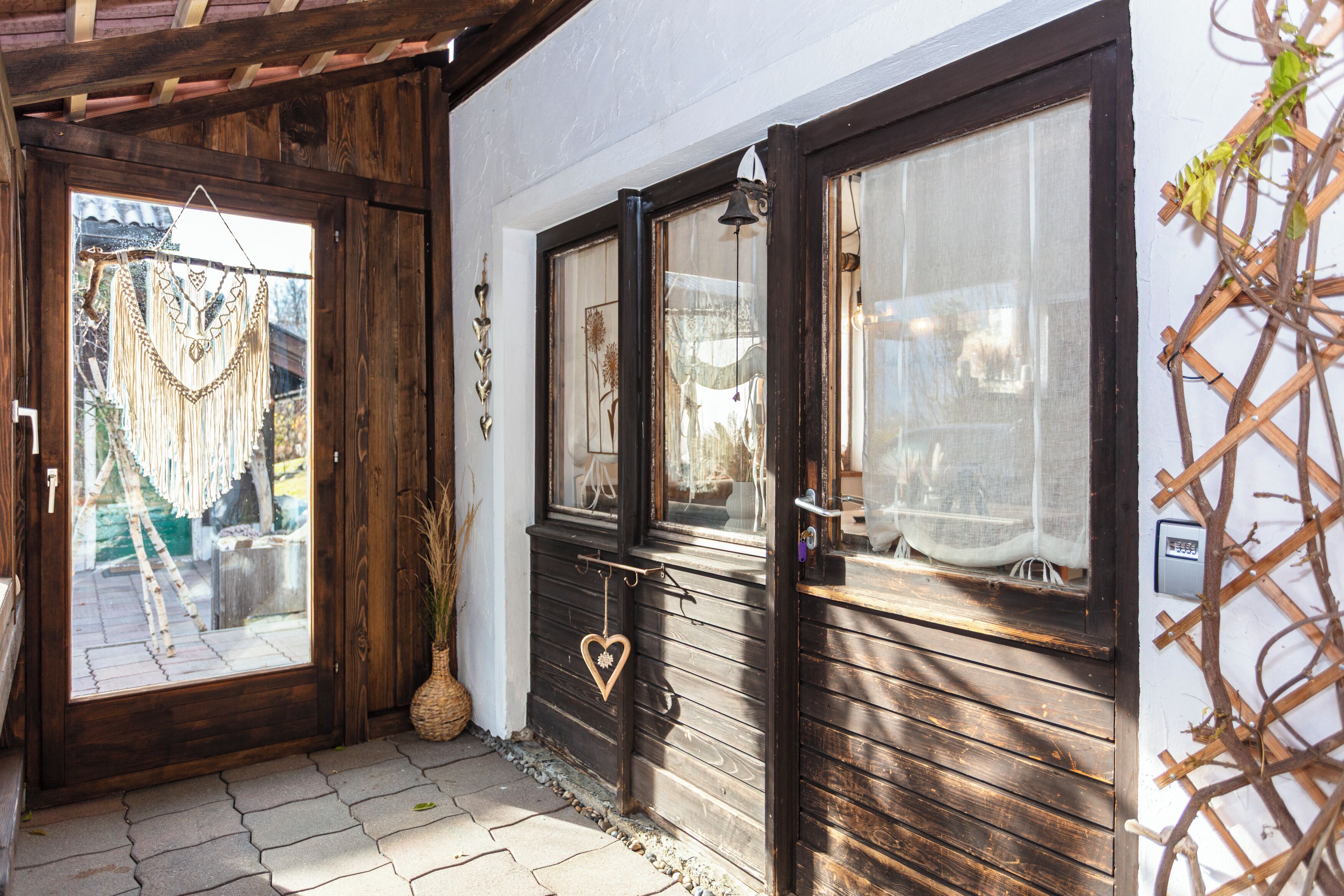 Fassade der Unterkunft