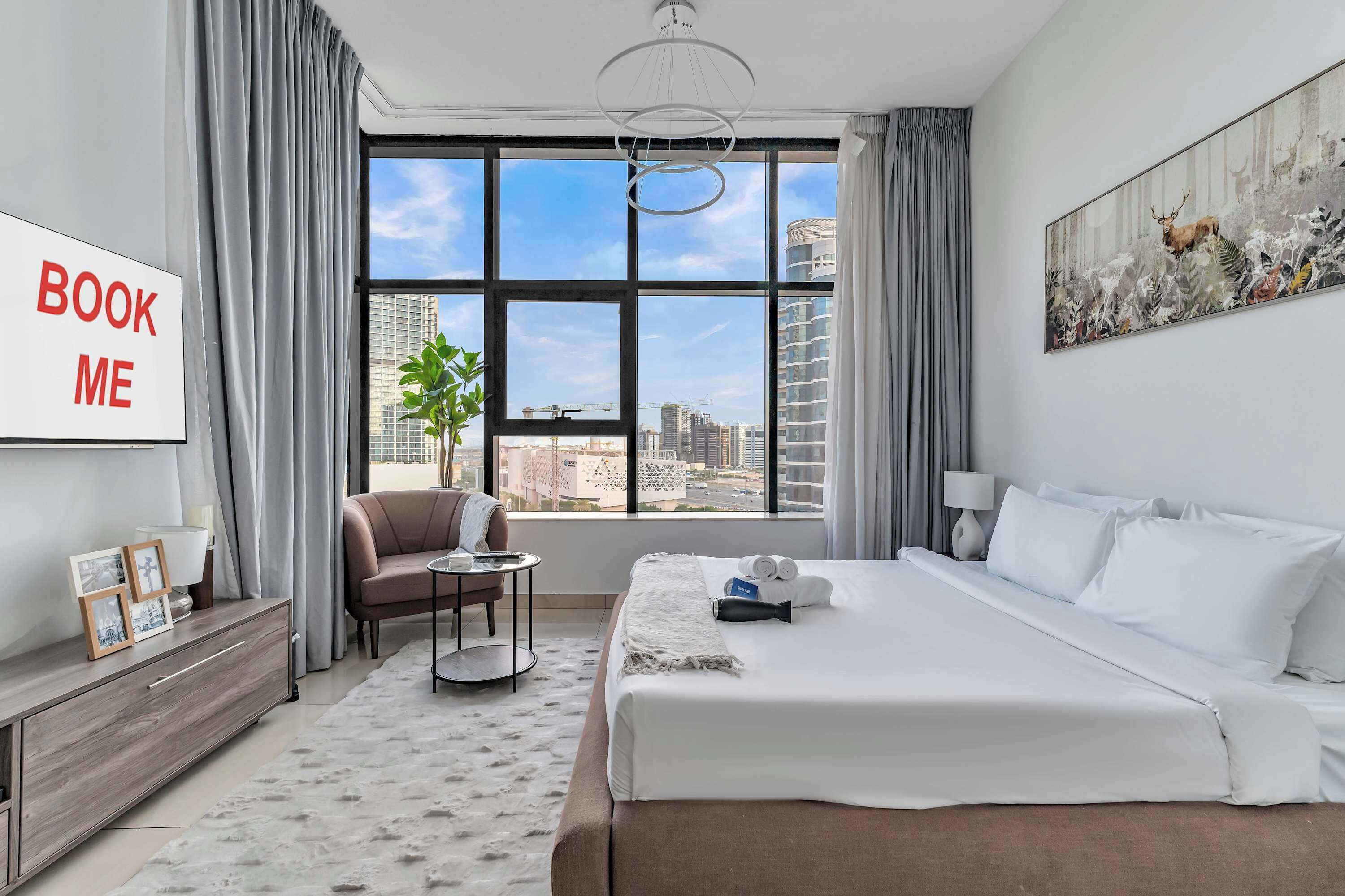 Iron/ironing board, WiFi, bed sheets