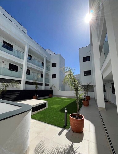 AMARES FAMILY APARTMENT IN TARIFA with Pool and Garage