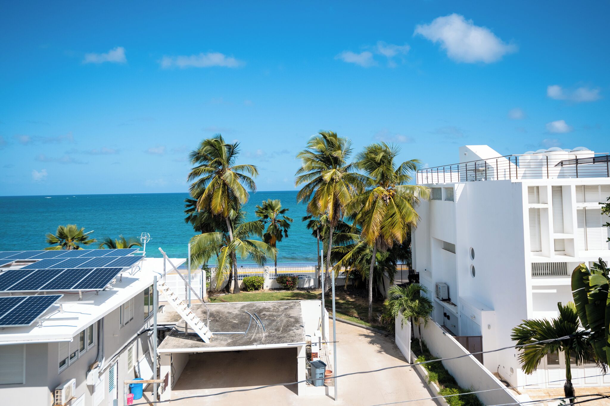 Uitzicht vanuit accommodatie