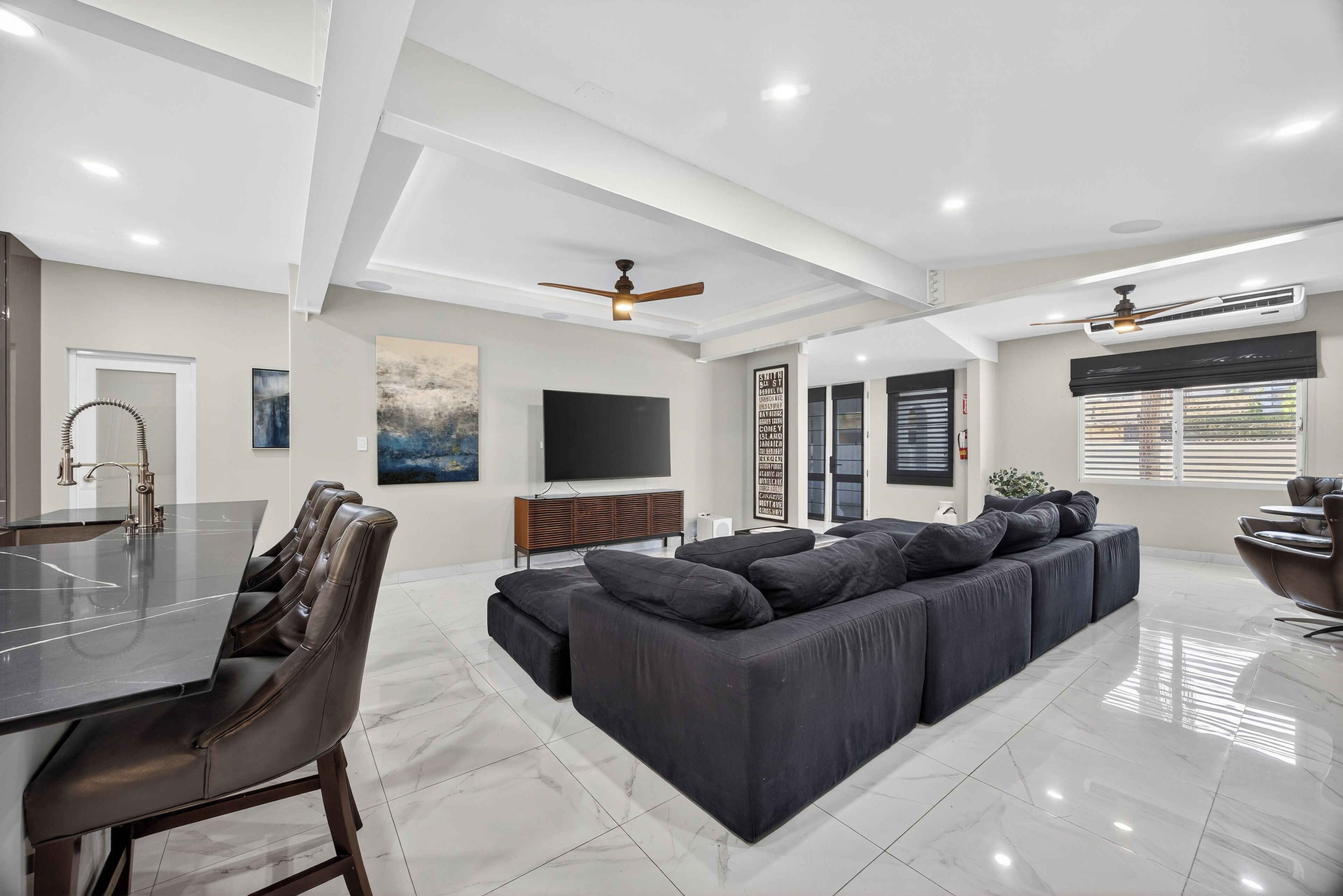 Sala de estar en el lobby