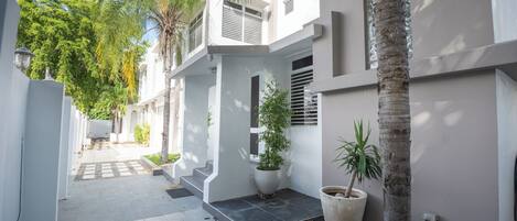 Fassade der Unterkunft