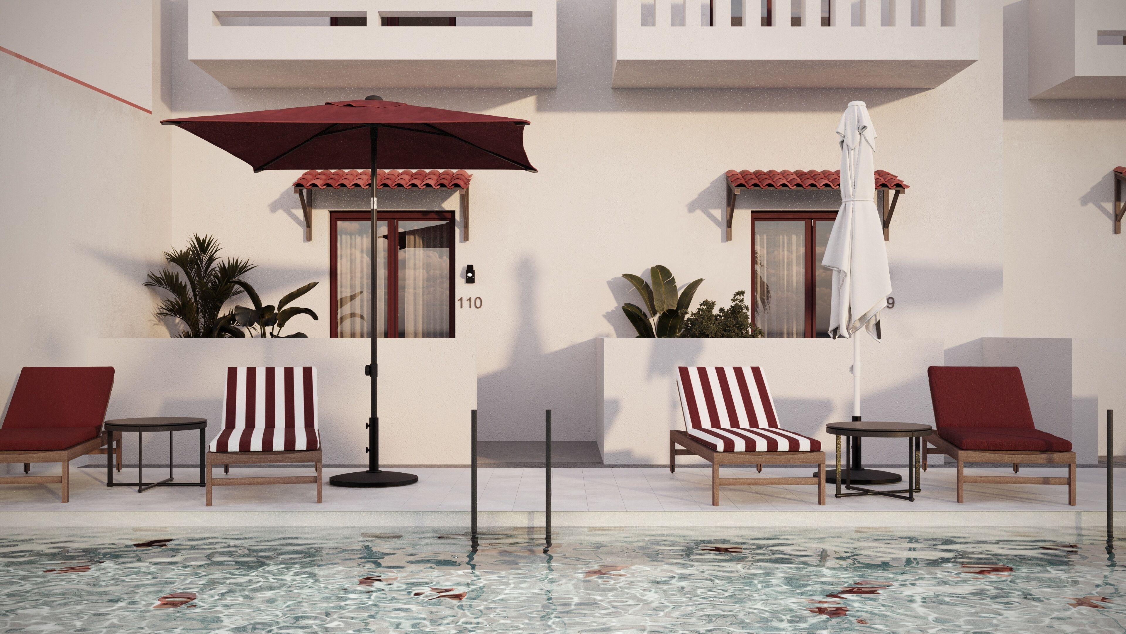 Double Room with Sharing Pool | In-room safe, free WiFi, bed sheets