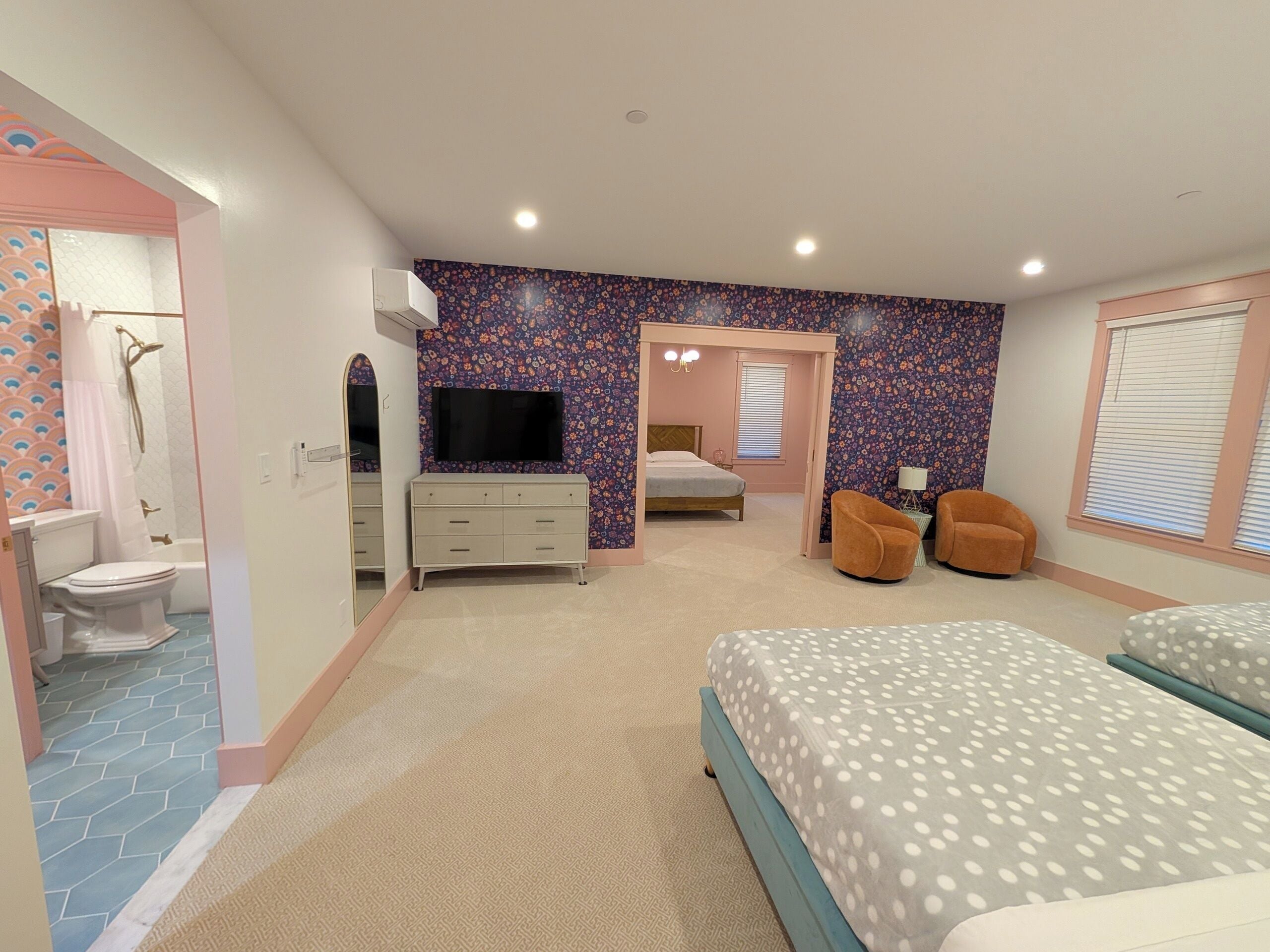 Suite familiar, vistes al jardí | Planxa i posts de planxar i wifi gratuïta 