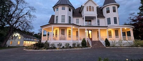 Front of property – evening/night