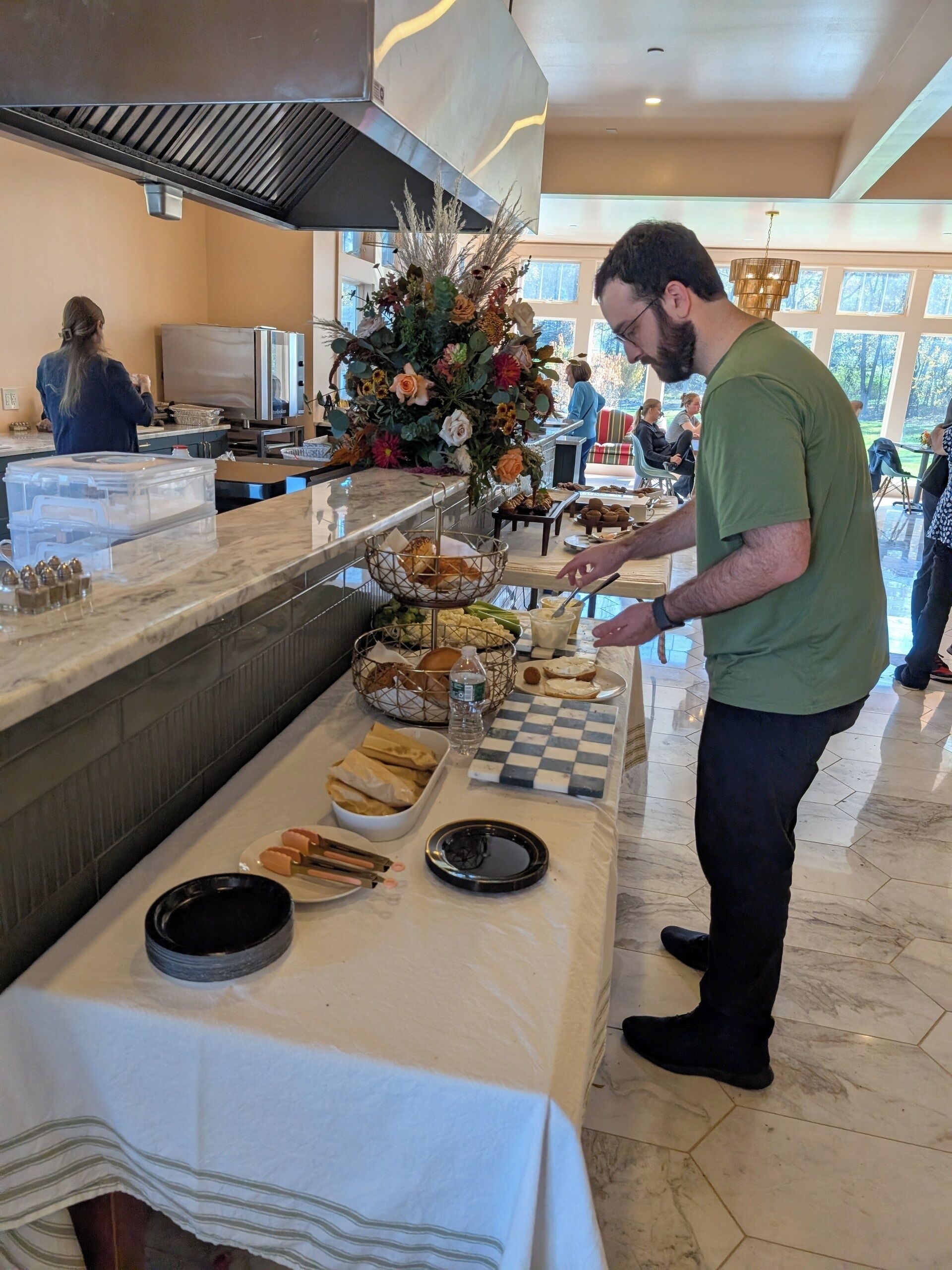 Petit déjeuner en libre-service compris tous les jours