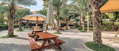 Restauration en plein air