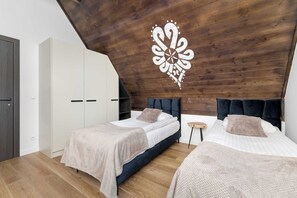 2 bedrooms, iron/ironing board, travel crib, WiFi