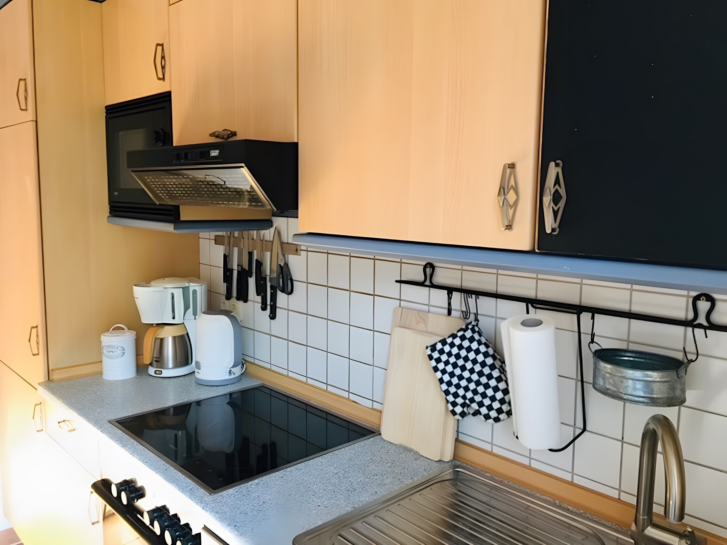 Kühlschrank, Ofen, Herdplatte, Geschirrspüler