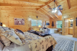 House (3 Bedrooms) | Interior - Resort-style Smokies Cabin w/ Hot Tub + Game Room (Sevierville)