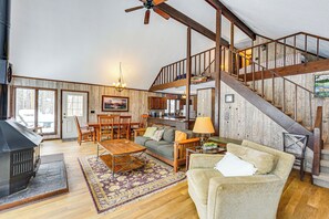 House (3 Bedrooms) | Front of property - Pere Marquette Riverfront Retreat, Fish On-site! (Branch)