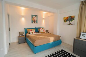 1 habitación, tabla de planchar con plancha, wifi y ropa de cama 