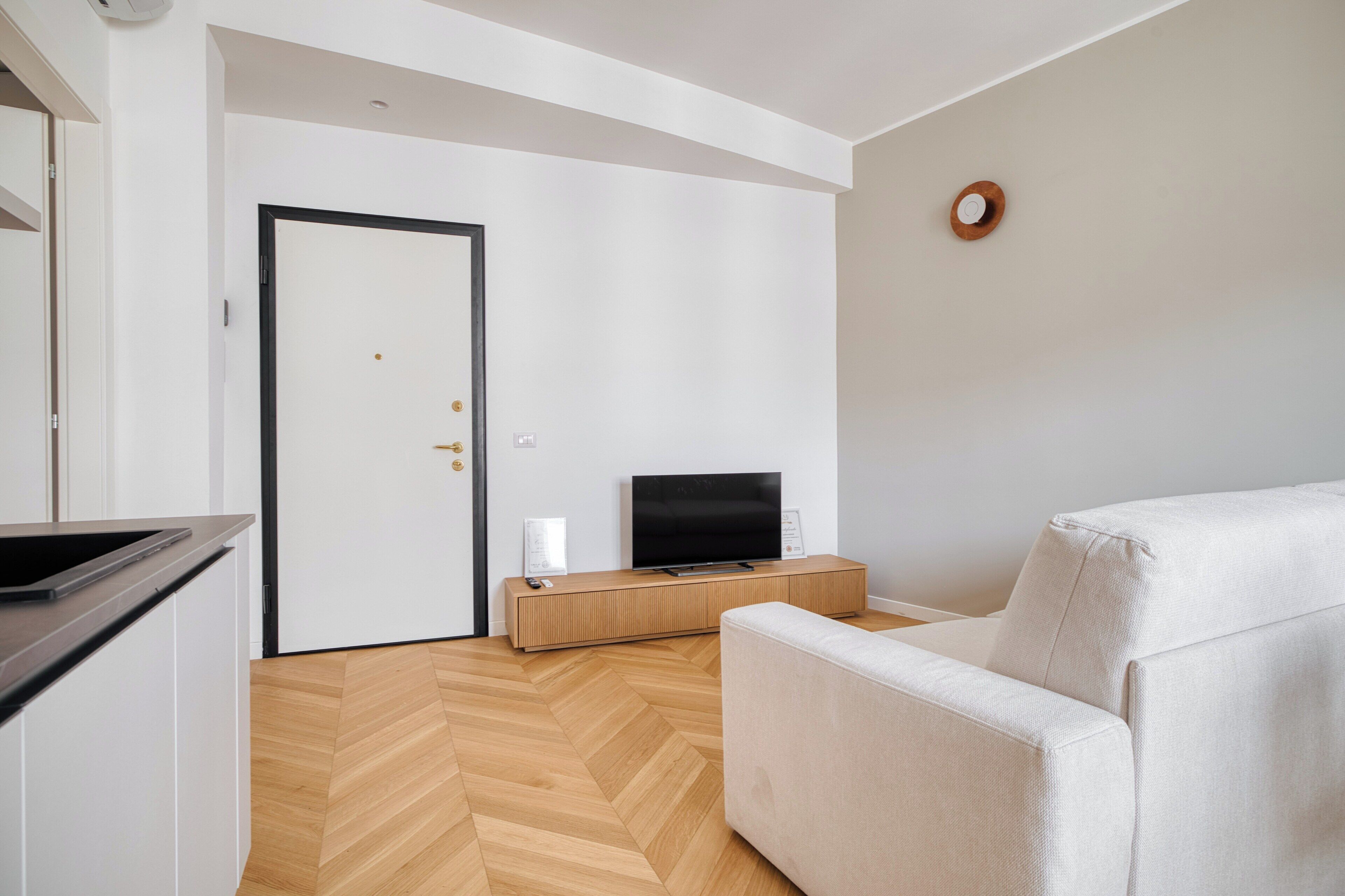 Appartement, 2 chambres, balcon | Coin séjour