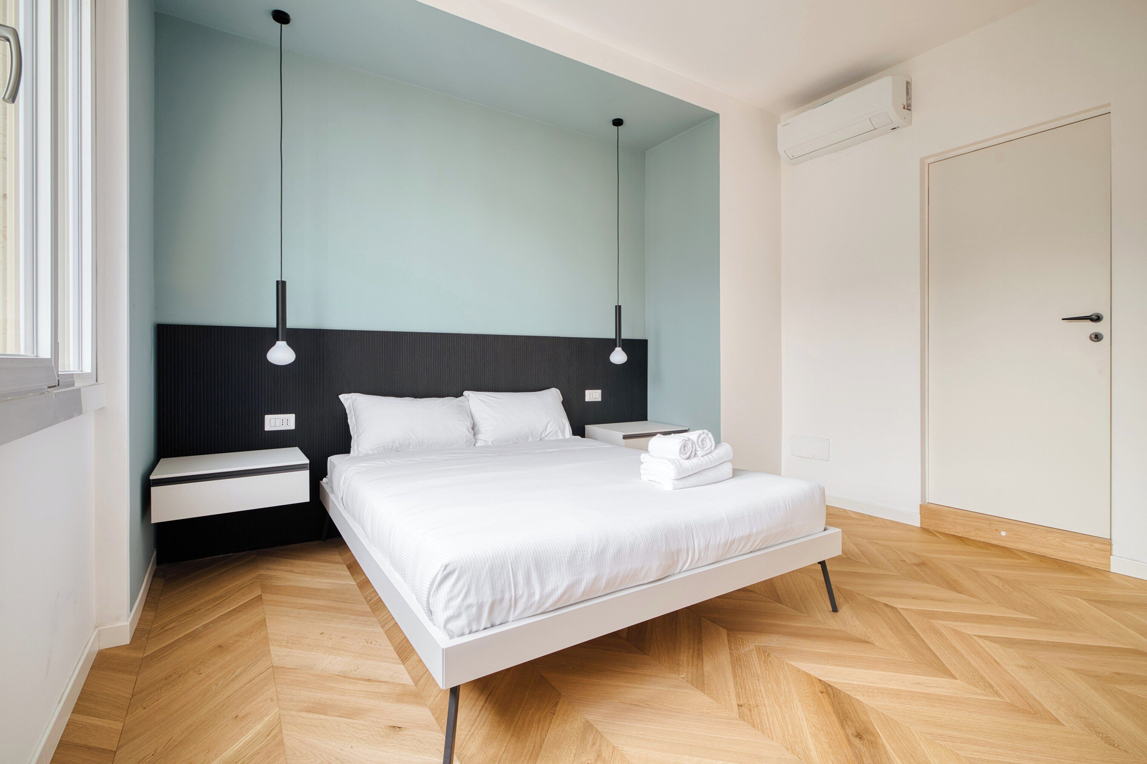 Appartement, 1 lit double et 1 canapé-lit, balcon