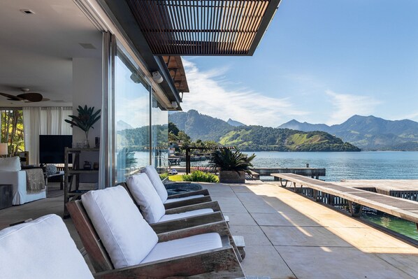 Basic Villa | Terrace/patio - Angra Mombaça Mansão EspetacularBeiraMar (Angra dos Reis)