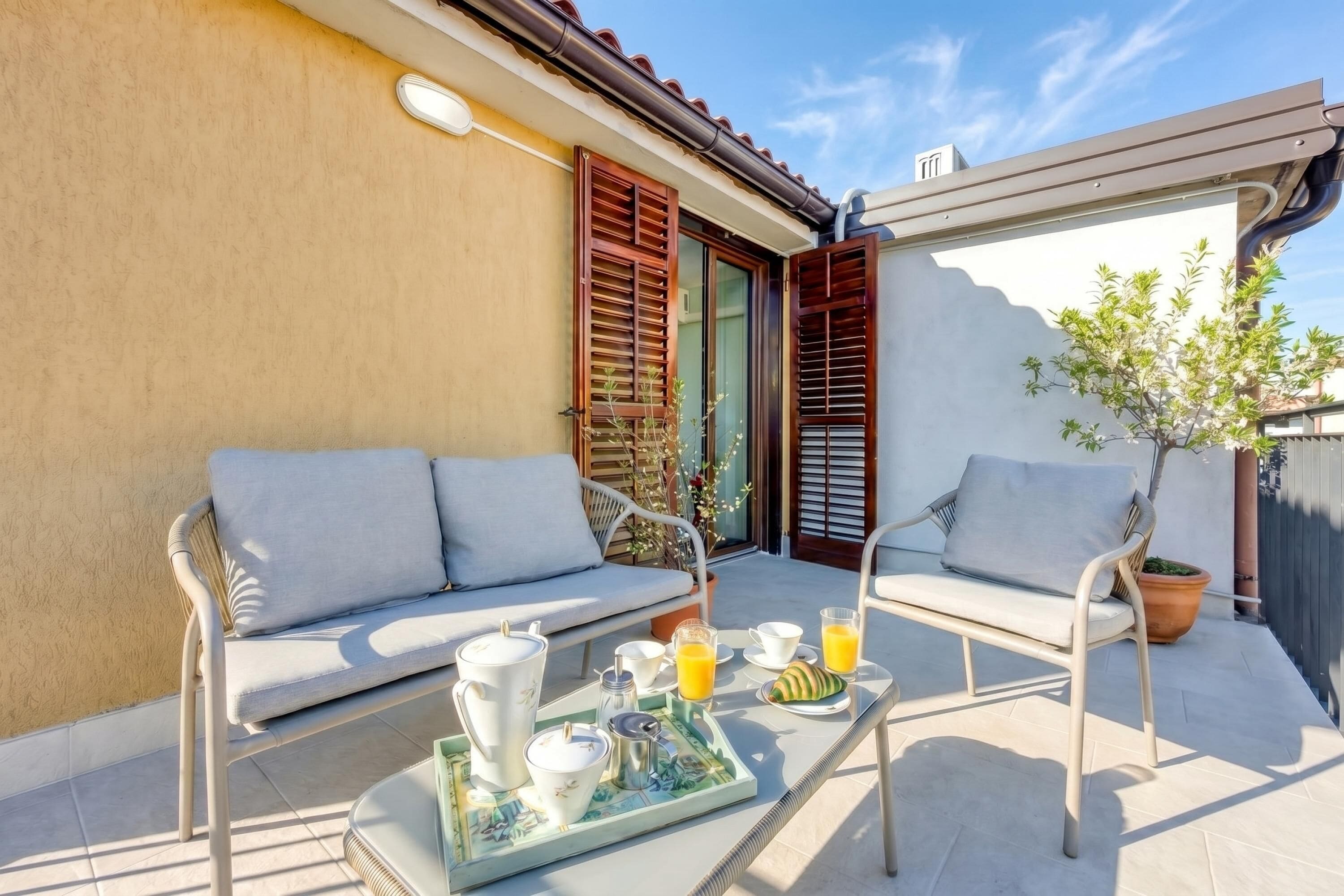 Standard House, 2 Bedrooms, Balcony (Vila Leonarda) | Terrace/patio