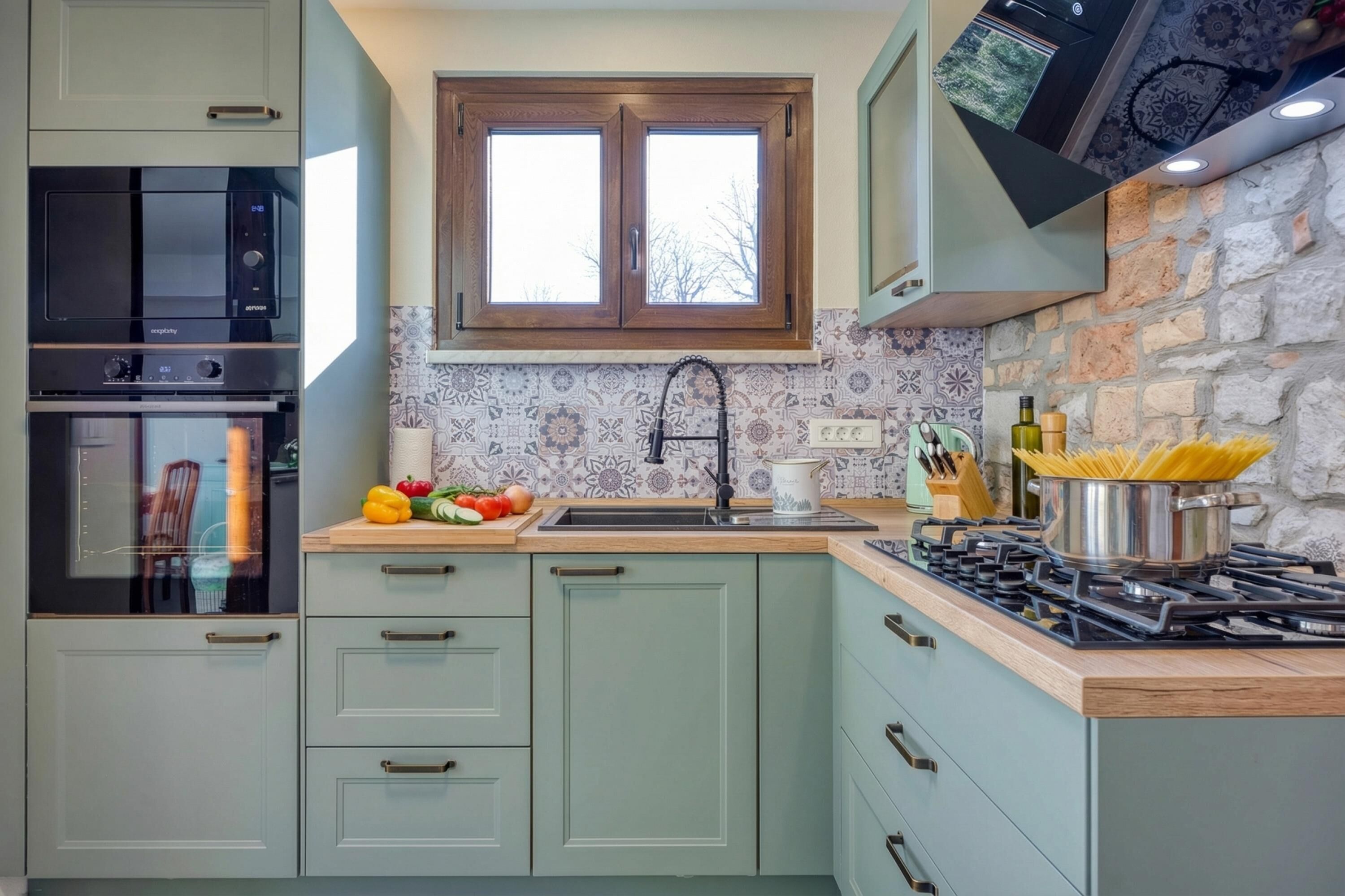 Rumah Standar, beberapa kamar (Vila Leonarda) | Dapur pribadi | Lemari es, microwave, oven, dan kompor