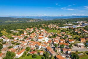 Standard House, Multiple Bedrooms (Vila Leonarda) | Aerial view - Vila Leonarda (Miren-Kostanjevica)