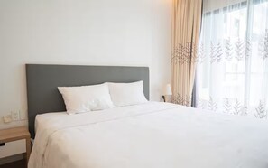 Luxury Apartment, 1 Bedroom, Kitchen, Pool View | Free minibar, desk, laptop workspace, blackout curtains - Republic SaiGon Airport Luxury Residence (Ho Chi Minh)