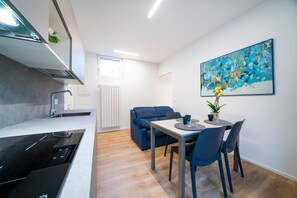 Dining - GuestHost - Cozy 60 sqm apartment, located on the first floor of a building without an elevator.The accommodation is situated in a strategic location, allowing you to reach the main points of interest within a short walking distance or by public transpor (Udine)