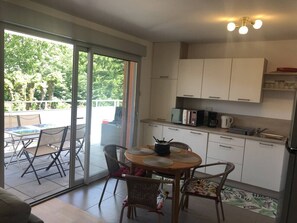 Dining - Appartement 48m² 1 chambre, garage, proche du lac (Aix-les-Bains)
