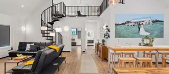 1B Farm Stay in Large Luxury European Barndominium